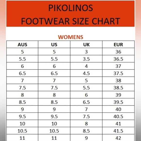 PIKOLINOS Women Heel Sandals Leather White Tan Size 40 = 9 US Velcro Closure - Picture 13 of 13